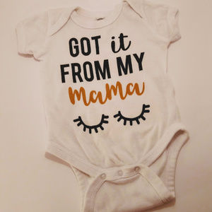 Gotta From my mama one piece